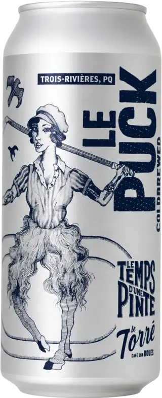Canette Le Puck (Coldbrewed Stout), Le Temps d’une Pinte