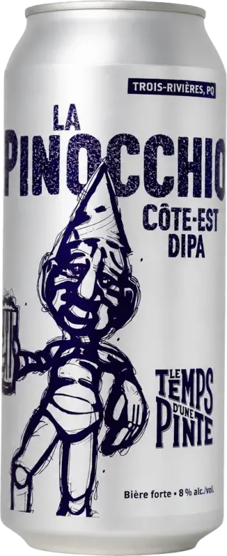 Canette Pinocchio (DIPA Côte-Est), Le Temps d’une Pinte