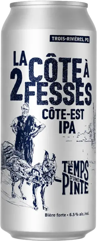 Canette Côte à 2 fesses (IPA Côte-Est), Le Temps d’une Pinte